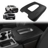 Muslogy front view of armrest cover showing clean fit and protection