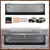 Muslogy cargo net front view installed showing secure containment benefit
