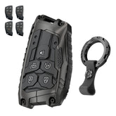 Muxkenper front angled view zinc alloy cover protecting key and upgrading appearance