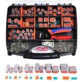 MUYI front packaging showing complete 371-piece Deutsch DT connector kit and tools