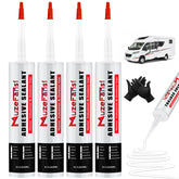 MuzeFansi front packaging showing four white sealant tubes and volume