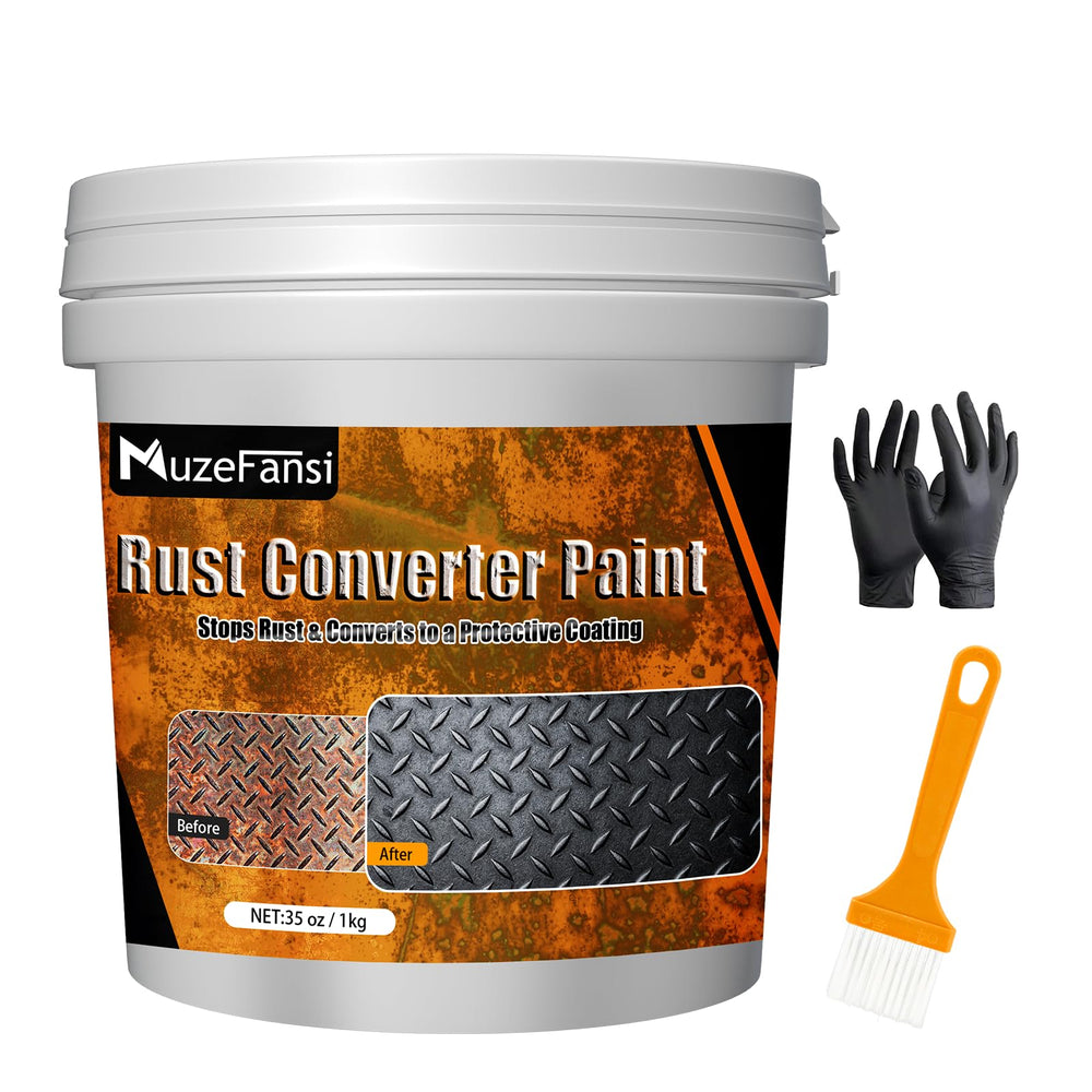 MuzeFansi front can 35oz showing product benefits and black finish