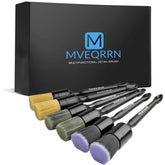 MVEQRRN brush set front packaging showing all six brushes and tools benefit quick selection