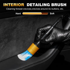 MVEQRRN ultra-soft dust brush bristles highlighting gentle dust removal benefit