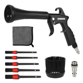 MYPIN gun front view with brushes showing efficient detailing