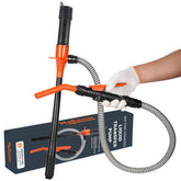 MyRainier front view of pump showing compact portable design and easy handling