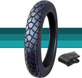 MZBZYU front view of tire and tube showing complete replacement kit benefit