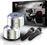 MZS front spacer packaging showing kit contents and brand durability
