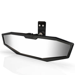 MZS front-mounted center mirror showing wide rear visibility and improved awareness