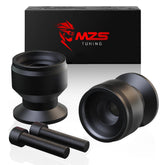MZS front view of stainless steel spool showing clean finish and durable design