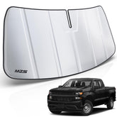 MZS installed on truck windshield showing full coverage and sun protection