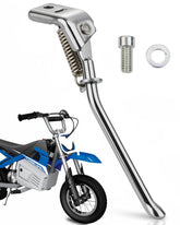 NACORE MX350 front view showing sturdy chrome kickstand for secure parking