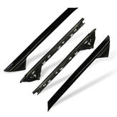 Nakkaa front view of A-pillar molding showing clean fit benefits