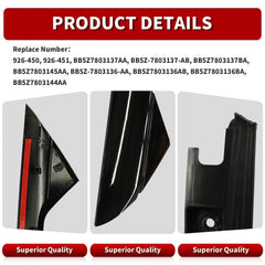 Nakkaa installed driver side demonstrating improved sealing benefit