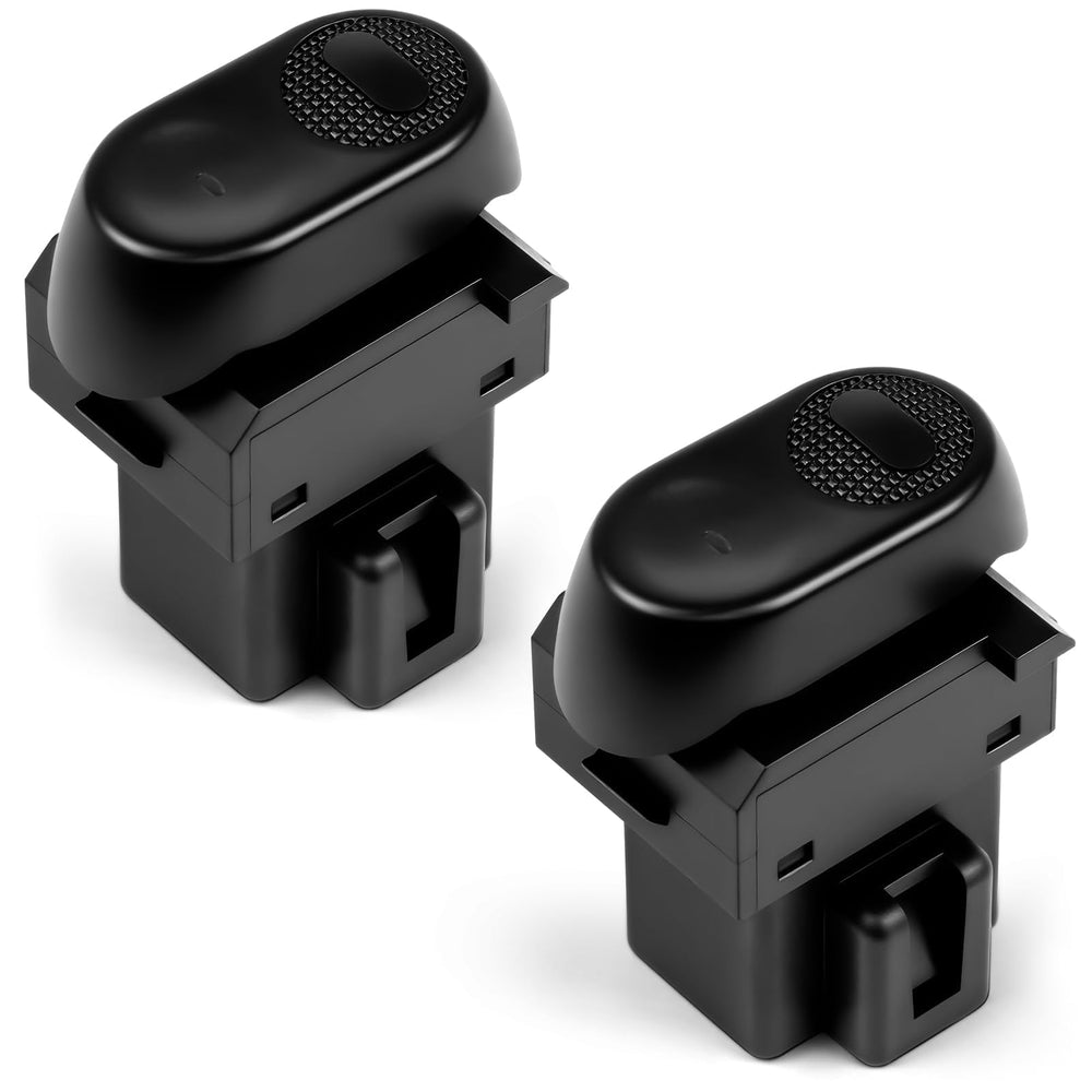 Nakonic front view of both window switches showing fit and reliable replacement benefit