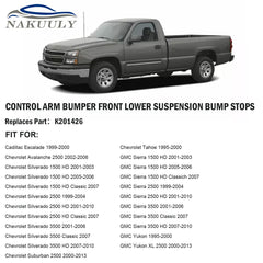 Nakuuly bumper stop close-up showing durable texture and corrosion resistance