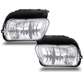 Nakuuly front fog lamp pair showing both lamps and chrome benefit visibility