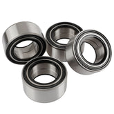 Nakuuly front packaging showing four replacement wheel bearings and labeling benefit fitment
