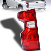 Nakuuly left tail light front lens showing clear visibility and factory fit