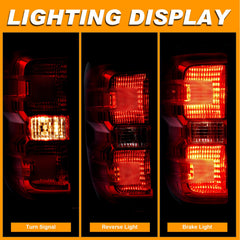 Nakuuly left tail light installed on truck demonstrating direct-fit replacement benefit