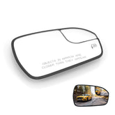 Nakuuly front view of replacement mirror glass showing full reflective panel benefit visibility