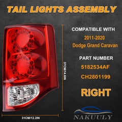 Nakuuly tail light side profile highlighting chrome housing and lens benefit