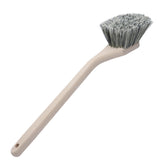 Nanoskin angled brush front view showing head and length, easy reach benefit