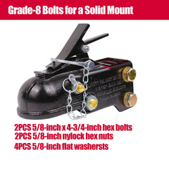NBJINGYI mounted on trailer tongue demonstrating ready-to-tow setup