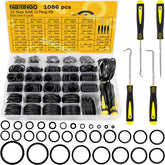 NBRINGO front view of open kit case showing organized O-rings for fast selection