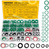 NBRINGO front view of open case showing organized seals for quick selection