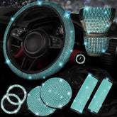 NBTEPEM front view of aquamarine 8-piece set showing full contents and value