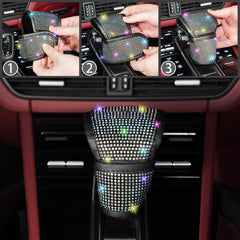 NBTEPEM gear shift cover with start-button rings upgrades control area