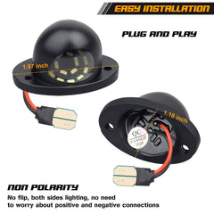 NDRUSH integrated wiring harness and plug ensuring quick plug-and-play installation