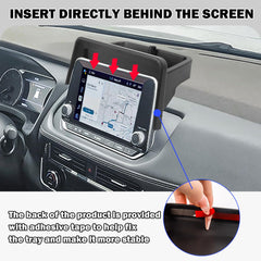 Neepiar armrest storage box installed for extra hidden storage while driving