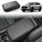 Neepiar front view armrest cover showing sleek black fit and protection