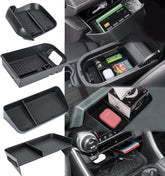 Neepiar front console fitment showing neat organization and easy access