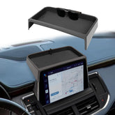 Neepiar front view of console organizer showing form and benefit of organized storage
