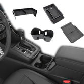 Neepiar front packaging showing all four CR-V console organizers and tidy storage benefits