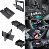 neepiar front view center console assembled showing tidy storage and easier access