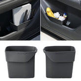 Neepiar front view of door trash can showing compact fit and neat appearance