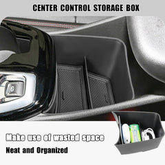 Neepiar lower compartment depth shot showing secure storage for bulkier items