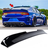 NeespoC rear spoiler front profile showing sleek gloss finish and improved styling