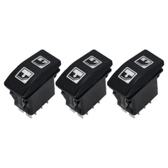 Neeseelily switch side profile with mounting tabs for stable door panel installation