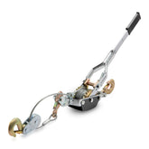 NEIKO 02256A front view showing compact winch and robust construction benefit portability