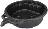 NEIKO drain pan front view showing capacity and shape for tidy oil changes