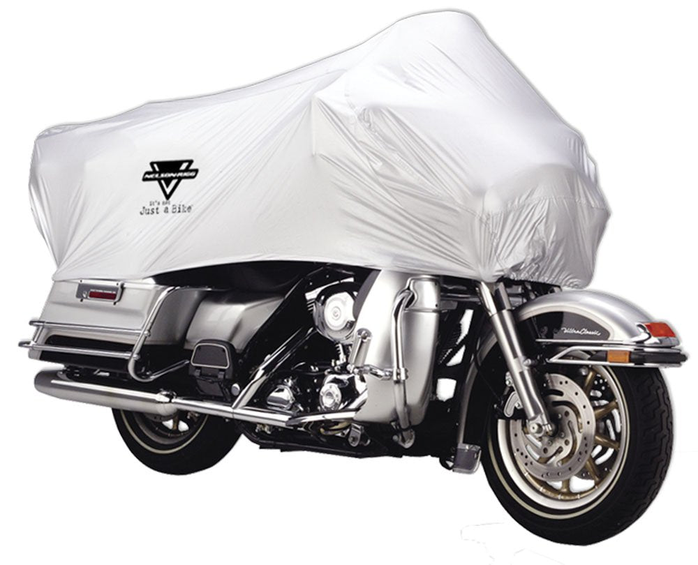 Nelson-Rigg front view of half cover protecting seat and dash, compact protection