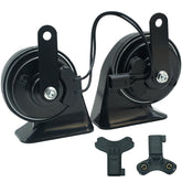 NEOGET front view of dual-tone horns showing robust design and clear sound