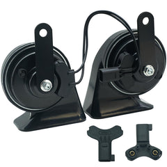 NEOGET front view of dual-tone horns showing robust design and clear sound