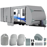 Neorexon front view on trailer showing full coverage and protection