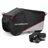 NEVERLAND front view of XL ATV cover showing full top-to-bottom protection